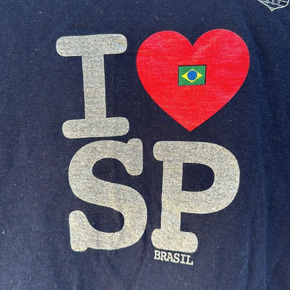 I Love SP Brazil t shirt - Picture 2 of 2